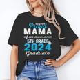 Proud Mama Of 5th Grade Graduate 2024 Elementary Graduation Unisex T-Shirt