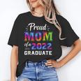 Proud Mom Of a 2022 Graduate Matching Tie Dye Graduation Unisex T-Shirt