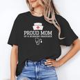 Proud Mom Of a Nursing Graduate Nurse Senior 2026 Graduation Unisex T-Shirt