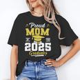 Proud Mom Of Two Class Of 2025 Graduates Twins Graduation Unisex T-Shirt