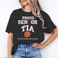 Proud Senior Tia 2026 Graduation Basketball Player Unisex T-Shirt