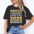 Proud Sister Of A 2025 Graduate Shirt Class 2025 Graduation Unisex T-Shirt