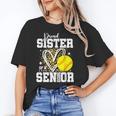 Proud Sister Of A 2026 Senior Softball Graduation Leopard Unisex T-Shirt