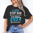 Proud Step Dad Of 5th Grade Graduate 2024 Family Graduation Unisex T-Shirt