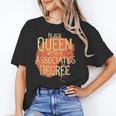 Queen Associate Degree Afrocentric GraduationShirt Unisex T-Shirt