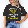 Racquetball Player Introvert Racquetball Unisex T-Shirt