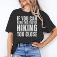 If You Can Read This Hiking Lover Introvert Hiker Unisex T-Shirt