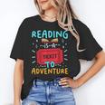 Reading Is A Ticket To Adventure Fun Book Lovers Fun Unisex T-Shirt
