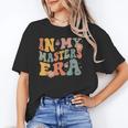 Retro Groovy In My Master's Degree Era Graduation Master Unisex T-Shirt