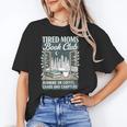 Retro Tired Moms Book Club Bookish Booktrovert Mother's Day Unisex T-Shirt