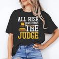All Rise Here Comes The Judge Lawyer Graduation Quote Unisex T-Shirt