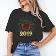 Senior 2019 Graduation Shirt Burgundy Gold Class Colors G23 Unisex T-Shirt