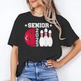 Senior 2025 Bowling Player Class Of 2025 Graduation Seniors Unisex T-Shirt