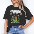 Senior 2025 Graduation Caterpillar For Kids Cute Coquette Unisex T-Shirt