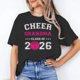 Senior Cheerleader Grandma Cheer Class Of 2026 Graduation Unisex T-Shirt