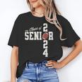 Senior Class Of 2024 Football Graduation Party Favors 2024 Unisex T-Shirt