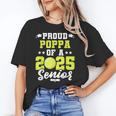 Senior Poppa 2025 Tennis Class Of 2025 Graduation Unisex T-Shirt