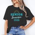 Senior Sunrise Class Of 2026 Vintage Graduation High School Unisex T-Shirt
