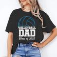 Senior Volleyball Dad Class Of 2025 Graduation Graduate Unisex T-Shirt
