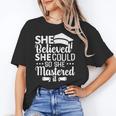 She Believed She Could So She Mastered It Graduation 2023 Unisex T-Shirt