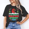 Snow Christmas Introvert Team Introverted Introvert Xmas Unisex T-Shirt