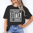 Straight Outta 1st Grade First Graduate Graduation Student Unisex T-Shirt