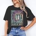 Straight Outta 8th Grade Class Of 2022 School Graduation Unisex T-Shirt