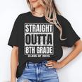 Straight Outta 8th Grade Graduation 2025 Eighth Grade Unisex T-Shirt