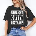 Straight Outta Boot Camp Military Basic Training Graduation Unisex T-Shirt