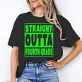 Straight Outta Fourth Grade Graduation Class Unisex T-Shirt
