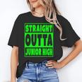 Straight Outta Junior High School Graduation T-Shirt Unisex T-Shirt