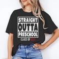 Straight Outta Preschool Class Of 2031 Shirt Graduation Unisex T-Shirt