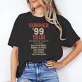 Summer 99 Tour Original Playlist Retro Nostalgia Unisex T-Shirt Summer 99 Tour Original Playlist Retro Nostalgia Unisex T-Shirt