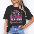 Super Proud Mom Of 2025 Graduate Senior Graduation Family Unisex T-Shirt