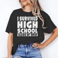 I Survived High School Class Of 2018 Graduation Unisex T-Shirt