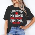 I Survived My Son's High School Diploma Graduation Unisex T-Shirt