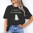 I Used To Be Somebody Nostalgia Halloween Spooky Season Unisex T-Shirt