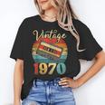 Vintage 1970 Retro Cassette Tape 70s Born Nostalgia Birthday Unisex T-Shirt