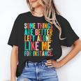 Vintage Some Things Are Better Left Alone Introverts Unisex T-Shirt Vintage Some Things Are Better Left Alone Introverts Unisex T-Shirt