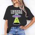 I Wanna Go Home Introvert UFO UAP Flying Saucer Trippy Alien Unisex T-Shirt I Wanna Go Home Introvert UFO UAP Flying Saucer Trippy Alien Unisex T-Shirt