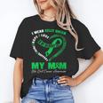 I Wear Kelly Green In My Memory Of My Mom Bile Duct Cancer Unisex T-Shirt