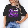 I Wear Purple In Memory Of My Mom Alzheimers Awareness Unisex T-Shirt I Wear Purple In Memory Of My Mom Alzheimers Awareness Unisex T-Shirt