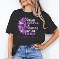 I Wear Purple In Memory Of My Mom Pancreatic Cancer Ribbon Unisex T-Shirt I Wear Purple In Memory Of My Mom Pancreatic Cancer Ribbon Unisex T-Shirt