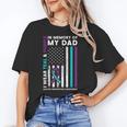 I Wear Teal & Purple In Memory Of My Dad Suicide Prevention Unisex T-Shirt I Wear Teal & Purple In Memory Of My Dad Suicide Prevention Unisex T-Shirt
