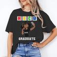 Women HBCU Grad 2025 College Graduation Apparel Unisex T-Shirt