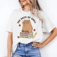 100 Days Of Chill Cute Capybara School Book Lover Unisex T-Shirt 100 Days Of Chill Cute Capybara School Book Lover Unisex T-Shirt