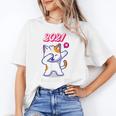 2021 Kindergarden Graduation Celebration Dapping Cat For Men Women Kids Unisex T-Shirt