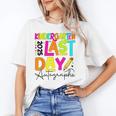 2025 Last Day Of School Autograph Kindergarten Graduation Unisex T-Shirt