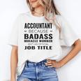 Accountant Graduation Future Accountant Men Women Unisex T-Shirt