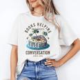 Books Helping Introvert Avoid Conversation Unisex T-Shirt Books Helping Introvert Avoid Conversation Unisex T-Shirt